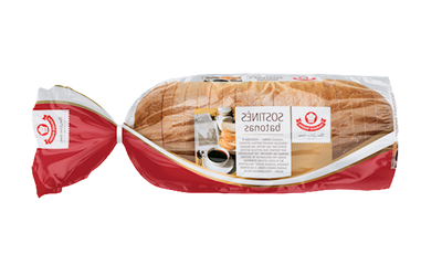 BREAD BATON SOSTINES WHEAT SLICED 5/400GR LITHUANIA N218094 / 200772