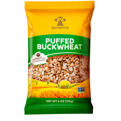 BUCKWHEAT PUFFED 18/170GR ZERNOVYTA