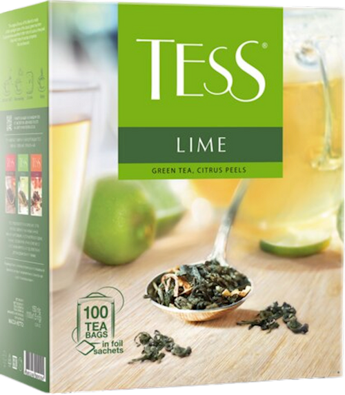 TEA   GREEN LIME 9/(100X1.5GR) TESS 0920-09