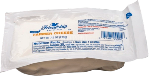 FARMER CHEESE MIDGET 12/213GR  FRIENDSHIP N1002953