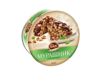 CAKE MURAVEYNIK 6/700GR BKK UKRAINE N4741