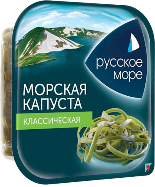 SALAD SEAWEED CLASSIC 12/200GR RUSSKOE MORE N3191