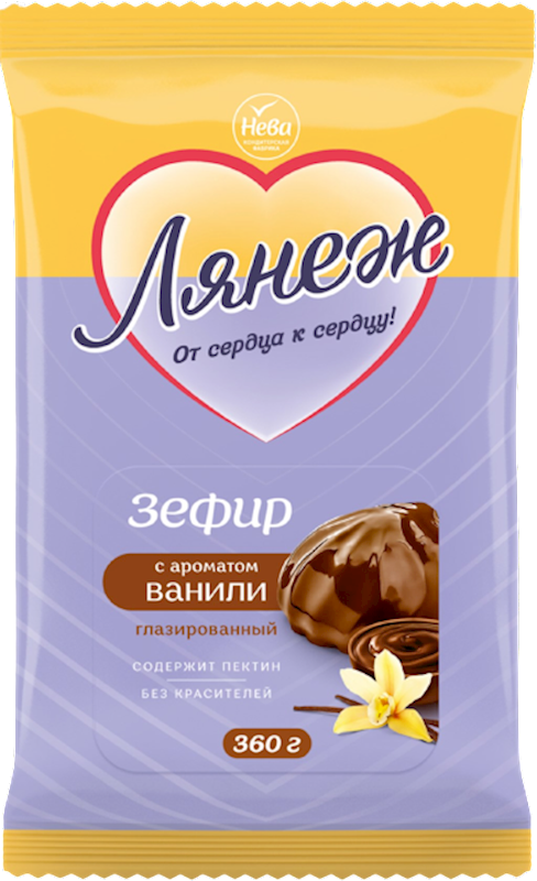 MARSHMALLOW VANILLA GLAZED LA NEIGE 12/360GR NEVA N17