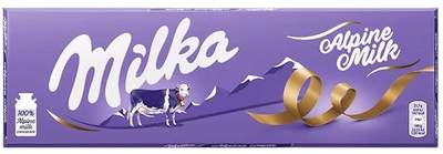 CHOCOLATE BAR MILK ALPINE 14/250GR MILKA  AUSTRIA N548221