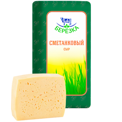 CHEESE SMETANKOVY 50% LOOSE 3/7.48LB BEREZKA N3649