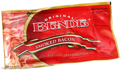 BACON SMOKED KOLOZSVARI 50/40LB  BENDE N1320/91903