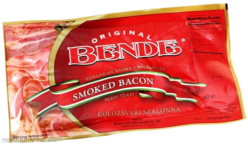 BACON SMOKED KOLOZSVARI 50/40LB  BENDE N1320/91903