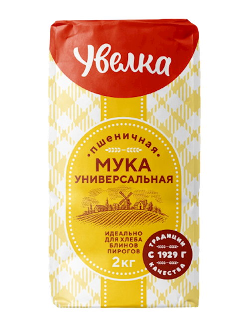 FLOUR WHEAT UNIVERSAL 6/2KG UVELKA 6/2000G UVELKA
