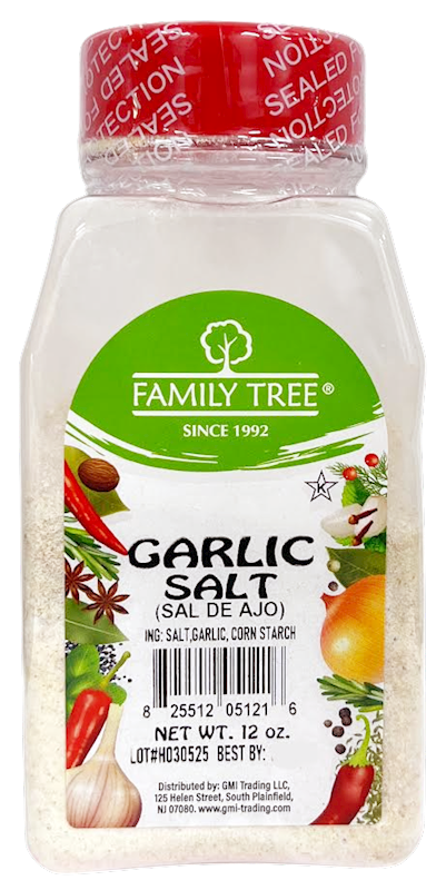 GARLIC SALT 12/13OZ FAMILY TREE