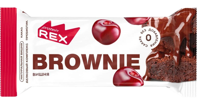 CAKE PROTEIN CHERRY BROWNIE 12/50GR PROTEIN REX