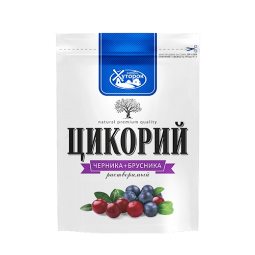 CHICORY POWDER W/BLUEBERRY&LINGONBERRY BABUSHKIN HUTOROK 12/100GR N10496 RUSSIA