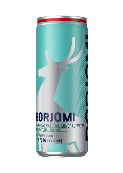 MINERAL WATER CAN 12/0.33L BORJOMI