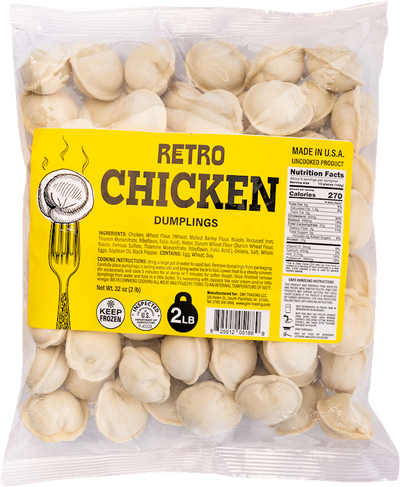 DUMPLINGS W/CHICKEN 12/2LB RETRO RPC02