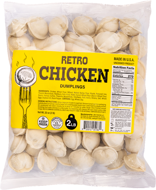DUMPLINGS W/CHICKEN 12/2LB RETRO RPC02