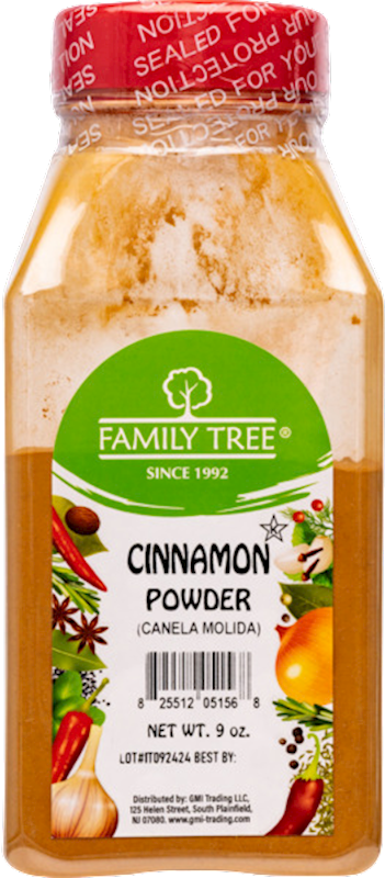 CINNAMON POWDER 12/9OZ FAMILY TREE