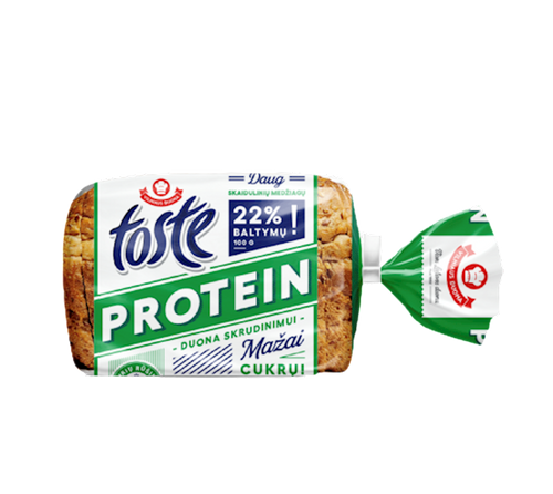 BREAD TOSTE WITH PROTEIN 5/380GR LITHUANIA N222433