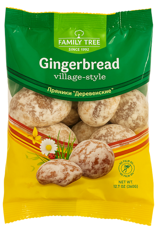 GINGERBREAD VILLAGE STYLE 10/360GR FAMILY TREE N17