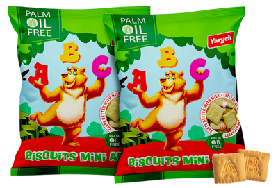 CRACKERS MINI ABC 23/160GR YARYCH