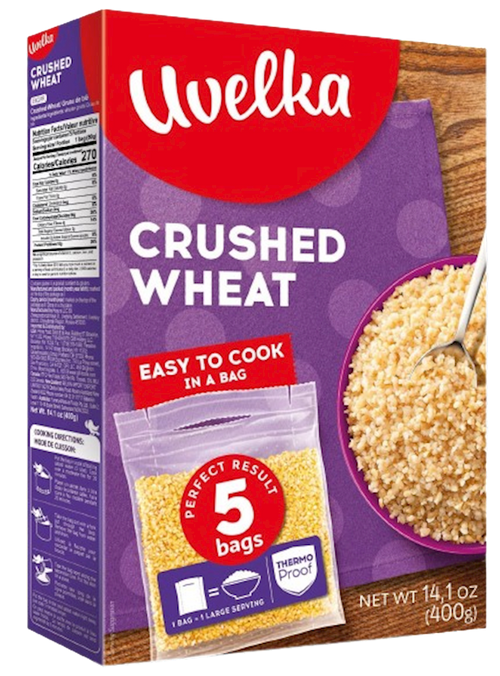 WHEAT GRAIN (PSHENICHNAYA) 6/(5X80GR) UVELKA  NAH915