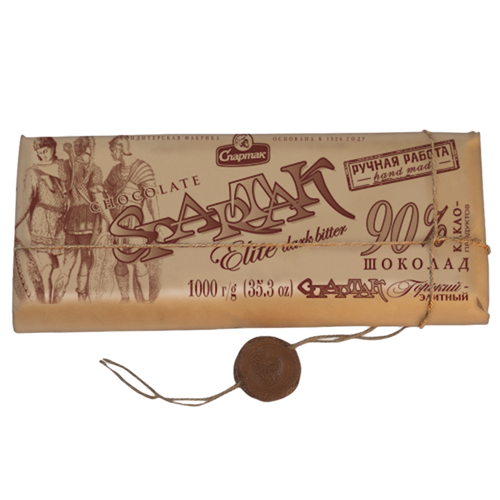 CHOCOLATE BAR BITTER ELITE 90% 2/1000GR CRAFT SPARTAK N6971