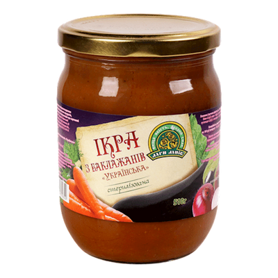 EGGPLANT SPREAD UKRAINE STYLE 8/510GR DARY LANIV