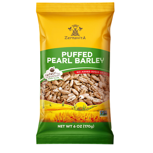 BARLEY PEARL PUFFED 24/170GR ZERNOVYTA