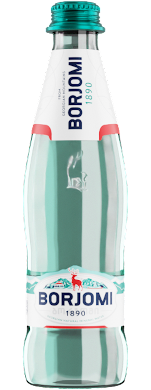 MINERAL WATER GLASS 12/0.5L BORJOMI