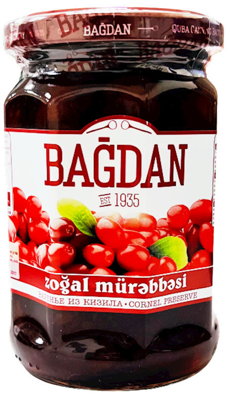 PRESERVE CORNEL 6/400G BAGDAN  AZERBAIJAN N31117/4