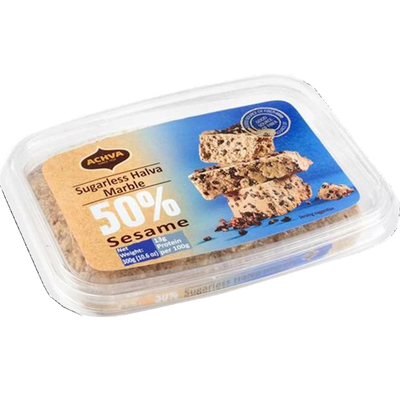 HALVA MARBLE W/SESAME KOSHER 16/300GR ACNVA N117-016
