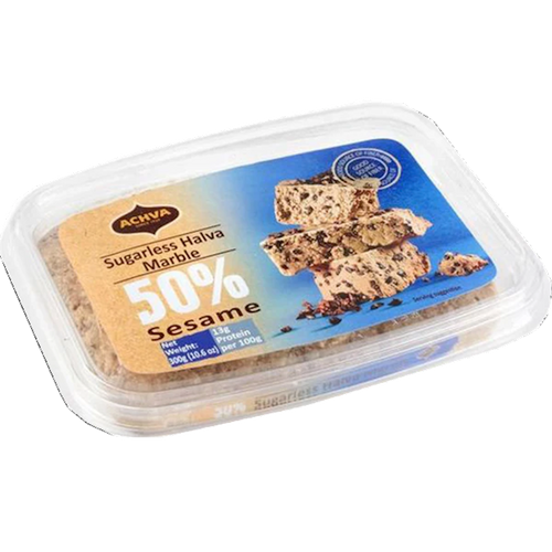 HALVA MARBLE W/SESAME KOSHER 16/300GR ACNVA N117-016