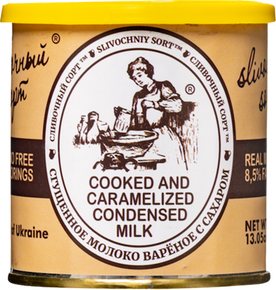 CONDENSED CARAMELIZED MILK IRISKA 15/370GR SLIVOCHNIY SORT