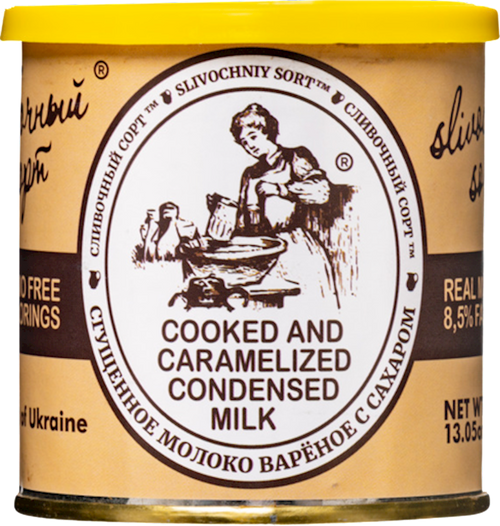 CONDENSED CARAMELIZED MILK IRISKA 15/370GR SLIVOCHNIY SORT