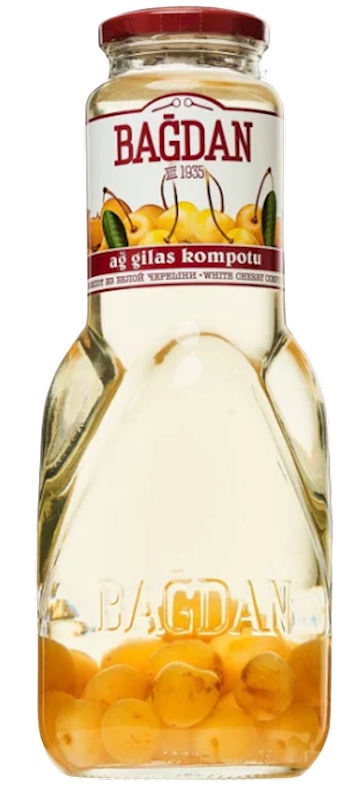 COMPOTE WHITE CHERRY 8/1L BAGDAN AZERBAIJAN N51133/12 4760157150671 / 4760026805077