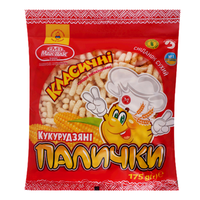 CORN STICKS MAK DAK CLASSIC 12/175GR UKRAINE