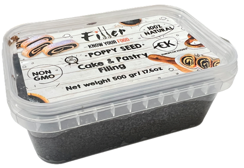 FILLER POPPY SEEDS CLASSIC PASTE 15/500GR UKRAINE