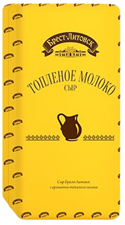 CHEESE W/BAKED MILK FLAVOR 45% LOOSE 3/7.7LB BREST LITOVSK N3646