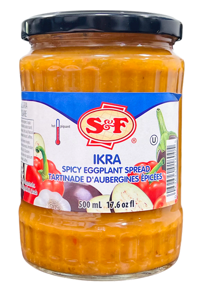 EGGPLANT SPREAD SPICY 12/500ML S&F