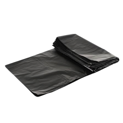 GARBAGE BAGS 60TB-2MIL BLACK FOR TRASH 100PCS N190930