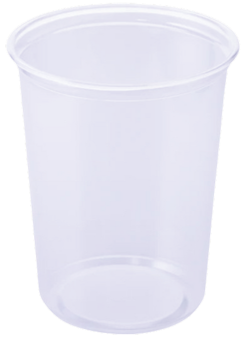 CONTAINER ROUND TALL PLASTIC CLEAR 500/32OZ HOME FRESH N22373