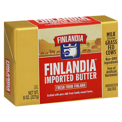 BUTTER FINLANDIA SALTED  20/227GR N10015/50060