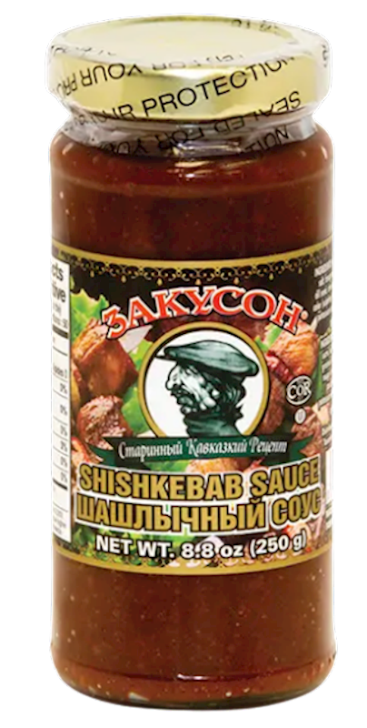 SAUCE SHISHKEBAB 12/250GR ZAKUSON