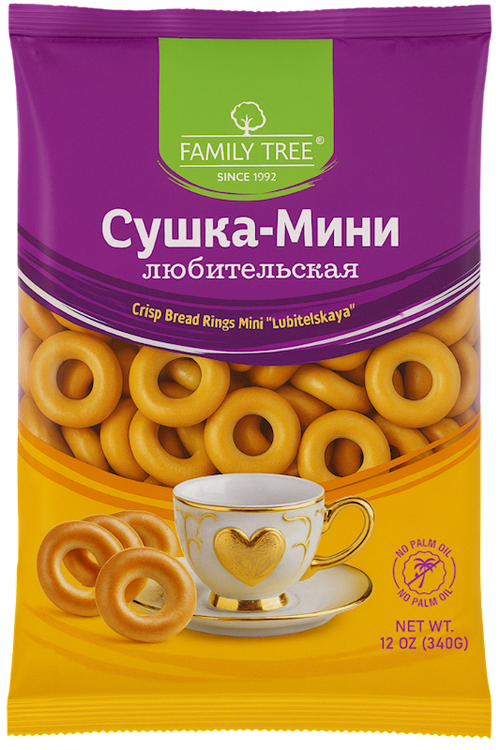 SUSHKA LUBITELSKAYA MINI 10/340GR FAMILY TREE N25