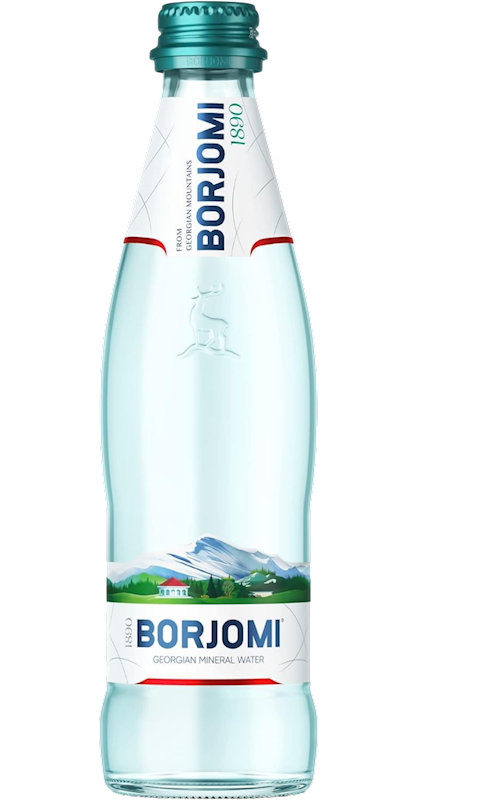 MINERAL WATER GLASS 12/0.33L BORJOMI