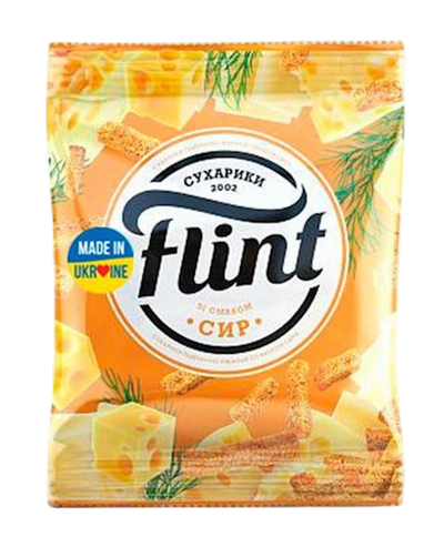 DRY BREAD WHEAT RYE W/CHEESE FLAVOR 60/35GR FLINT N6802