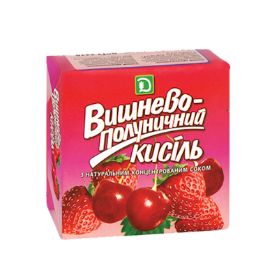 KISSEL W/CHERRY&STRAWBERRY AND APPLE JUICE 28/180GR ZOLOTE ZERNO N442 / 543