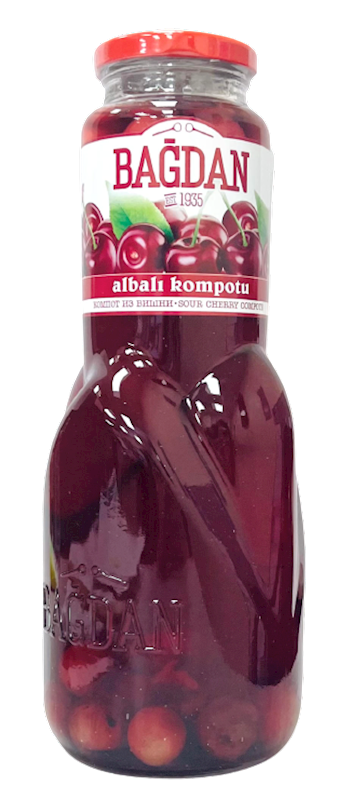 COMPOTE SOUR CHERRY 8/1L BAGDAN AZERBAIJAN N51125/4