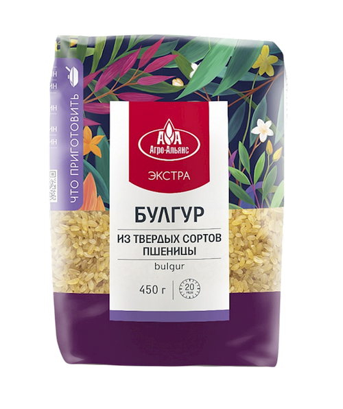 BULGUR 8/450GR AGRO-ALLIANCE EXTRA