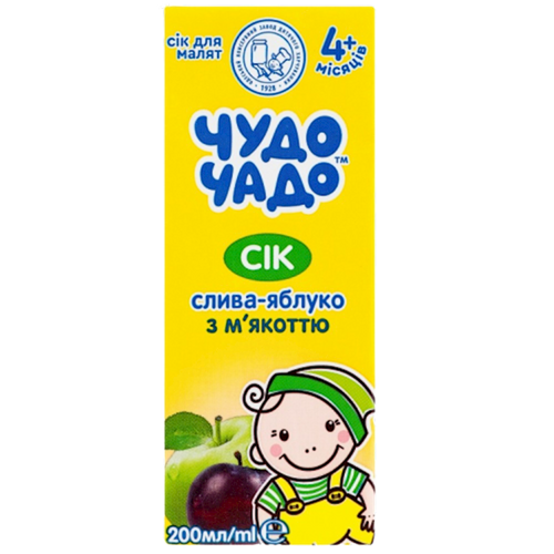 NECTAR PLUM&APPLE W/PULP 18/0.2L CHUDO CHADO