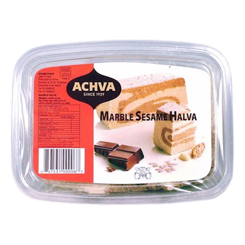 HALVA VANILLA&CHOCO FLAVORED SESAME 12/454GR ACHVA N117-011