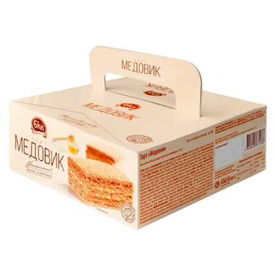 CAKE HONEY MEDOVIK 6/700GR BKK UKRAINE N4499